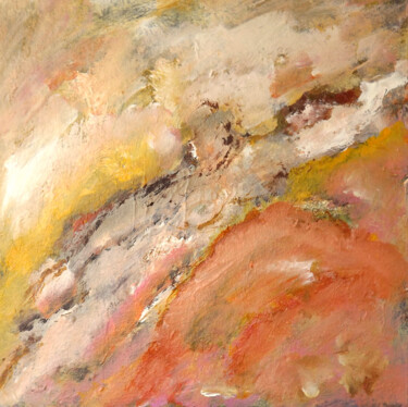 Pintura intitulada "0689-15-goeland-40x…" por Claudine Gregoire, Obras de arte originais, Acrílico