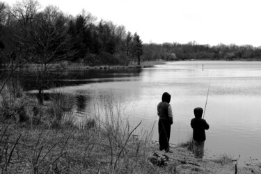 Photography titled "Father and Son" by Elke Matthaeus, Original Artwork