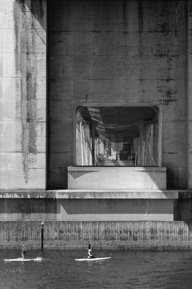 Photography titled "Under a bridge" by Elke Matthaeus, Original Artwork