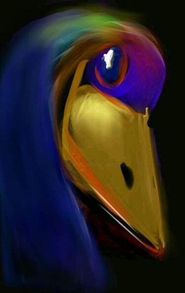 Arte digitale intitolato "le canard..." da Jacky Patin, Opera d'arte originale