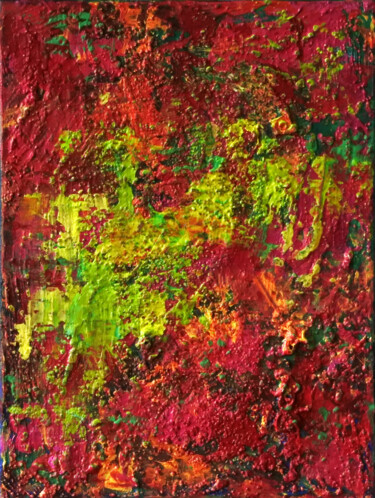 Painting titled "Matter Painting 11" by Pamela Rys, Original Artwork, Acrylic