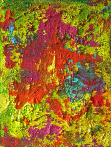 Painting titled "Matter Painting 4" by Pamela Rys, Original Artwork, Acrylic