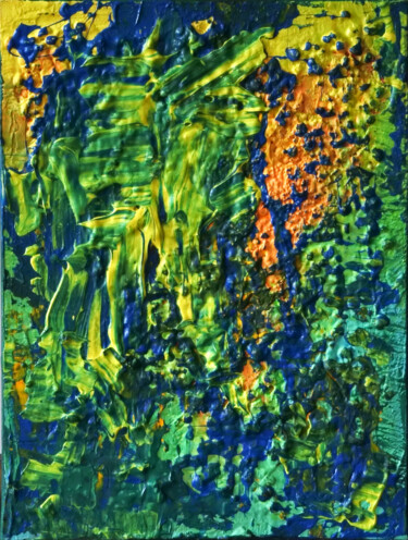 Painting titled "Matter Painting 18" by Pamela Rys, Original Artwork, Acrylic