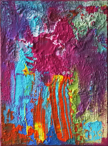 Painting titled "Matter Painting 29" by Pamela Rys, Original Artwork, Acrylic