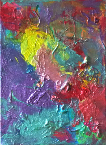 Painting titled "Matter Painting 56" by Pamela Rys, Original Artwork, Acrylic