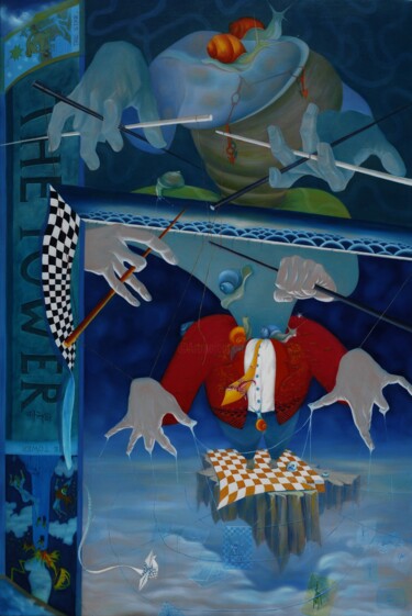 Картина под названием "Inheritance" - Dam Tung, Подлинное произведение искусства, Масло