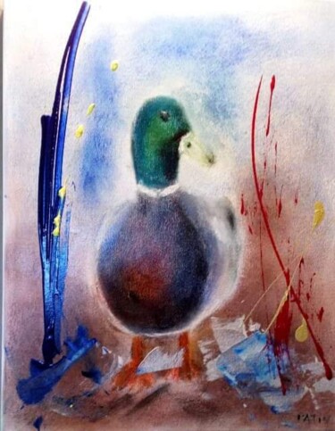 Arts numériques intitulée "Le canard sauvage" par Jacky Patin, Œuvre d'art originale