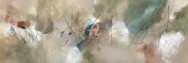 Peinture intitulée "Empreintes" par Suely Blot, Œuvre d'art originale, Acrylique