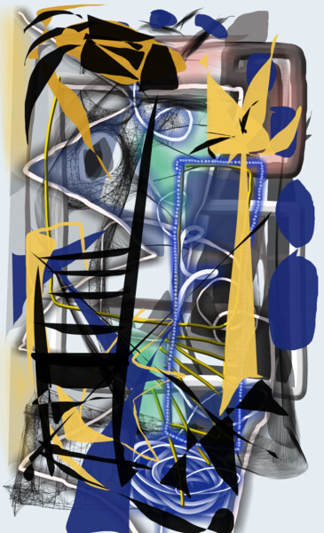 Digital Arts titled "Abysses..." by Jacky Patin, Original Artwork