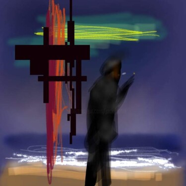 Arts numériques intitulée "Respiration..." par Jacky Patin, Œuvre d'art originale