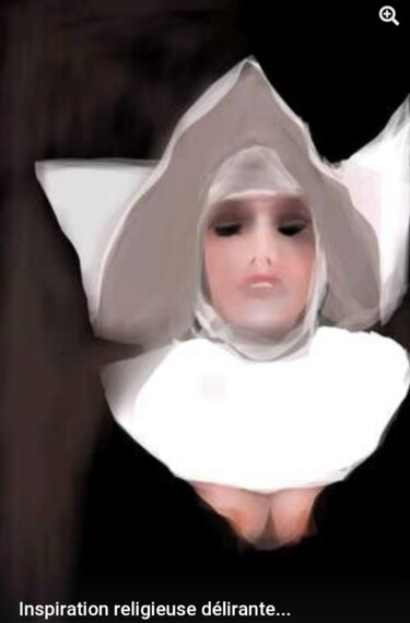 Arte digitale intitolato "Ma soeur..." da Jacky Patin, Opera d'arte originale