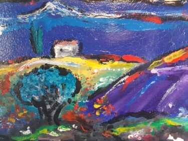 Painting titled "Provençal..." by Jacky Patin, Original Artwork