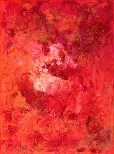 Pittura intitolato "Matter Painting 87…" da Pamela Rys, Opera d'arte originale, Acrilico