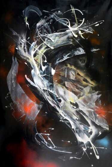 Pittura intitolato "Abstrait" da Guillaume Vincent, Opera d'arte originale, Acrilico