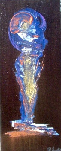 Peinture intitulée "Enfant de lumière" par Pascaly, Œuvre d'art originale