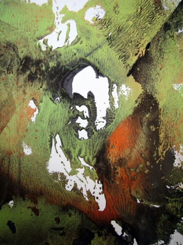 Peinture intitulée "Marécage" par Guillaume Vincent, Œuvre d'art originale, Bombe aérosol