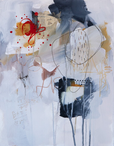 Peinture intitulée "Pardonnez mon insou…" par Chantal Proulx, Œuvre d'art originale, Acrylique