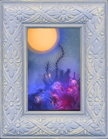 Arts numériques intitulée "Soleil levant..." par Jacky Patin, Œuvre d'art originale, Travail numérique 2D