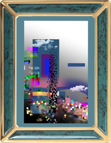 Digital Arts titled "Profondeur 2" by Jacky Patin, Original Artwork, Digital Painting