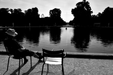 Photographie intitulée "Paris,Tuileries des…" par Jo Tuck, Œuvre d'art originale, Photographie numérique
