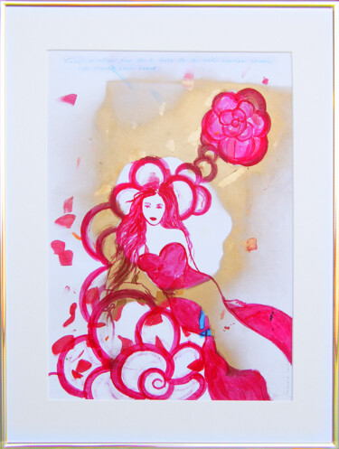 Malerei mit dem Titel "For Joy XXXVIII" von Sarah I. Avni, Original-Kunstwerk, Öl Auf Karton montiert