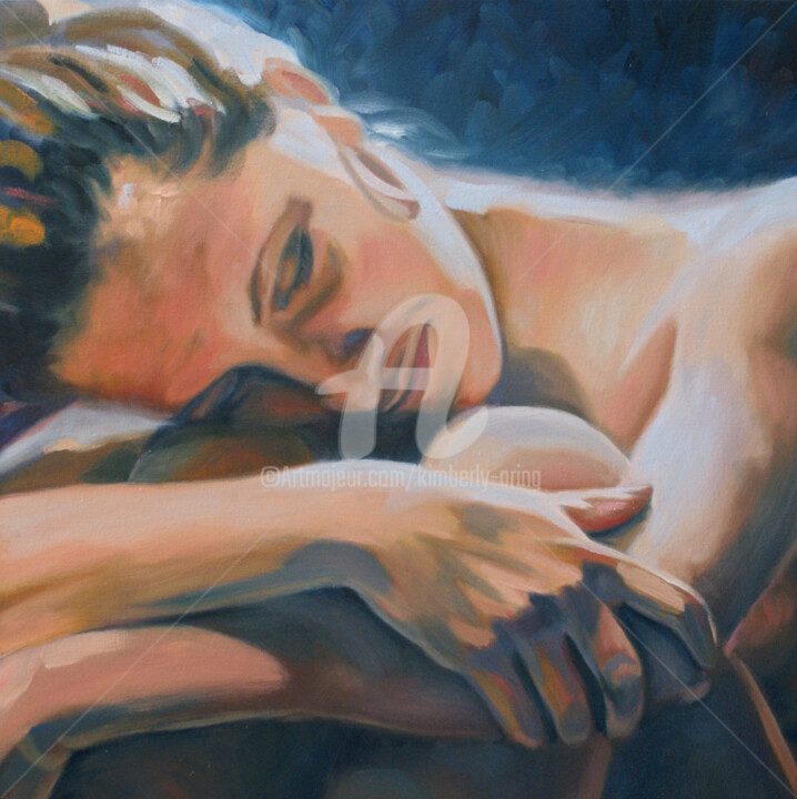 Painting titled "Personal" by Kimberly Aring, Original Artwork, Oil