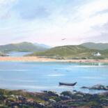 Painting titled "omey view" by Cathal O Malley, Original Artwork