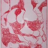 Printmaking titled "DM14/44" by Anne Maury, Original Artwork, Engraving