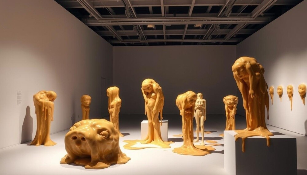 乌尔斯·费舍尔 (Urs Fischer)，瑞士艺术家，蜡像，大众文化，反艺术，破坏