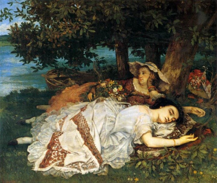 ギュスターヴ・クールベ、Gustave Courbet【メジエール近郊】状態良好