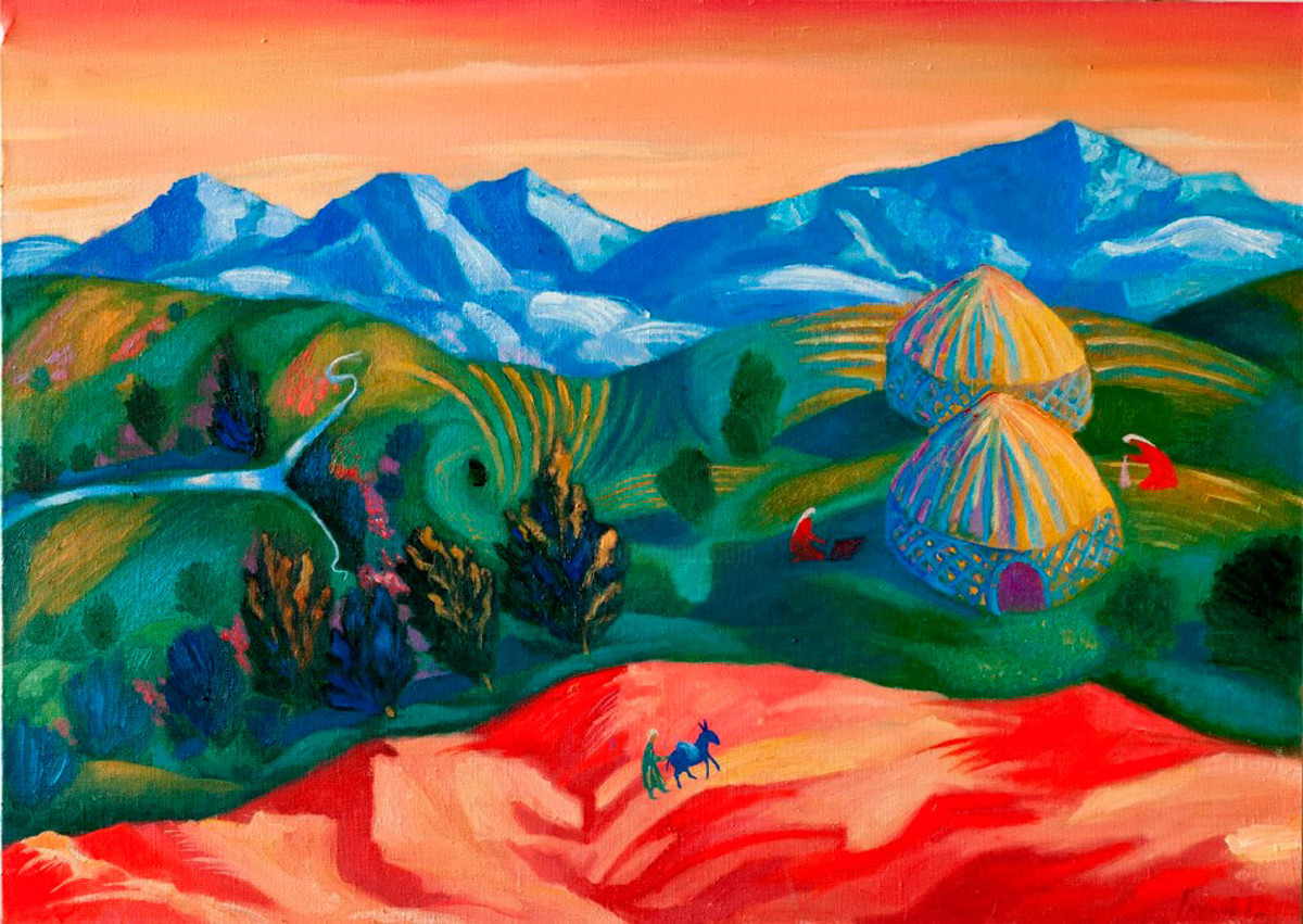 Картины таджикских художников