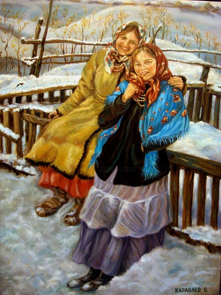 Картины с двумя персонажами