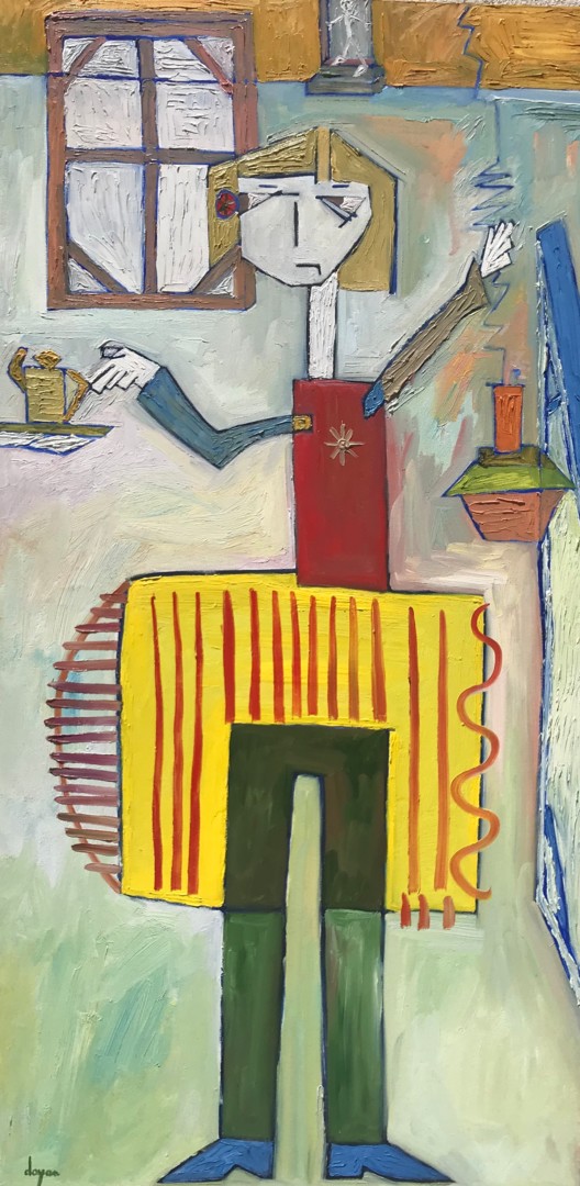 Best Canvas Oil Painting Artist In Franc, Painting by Abraham Dayan