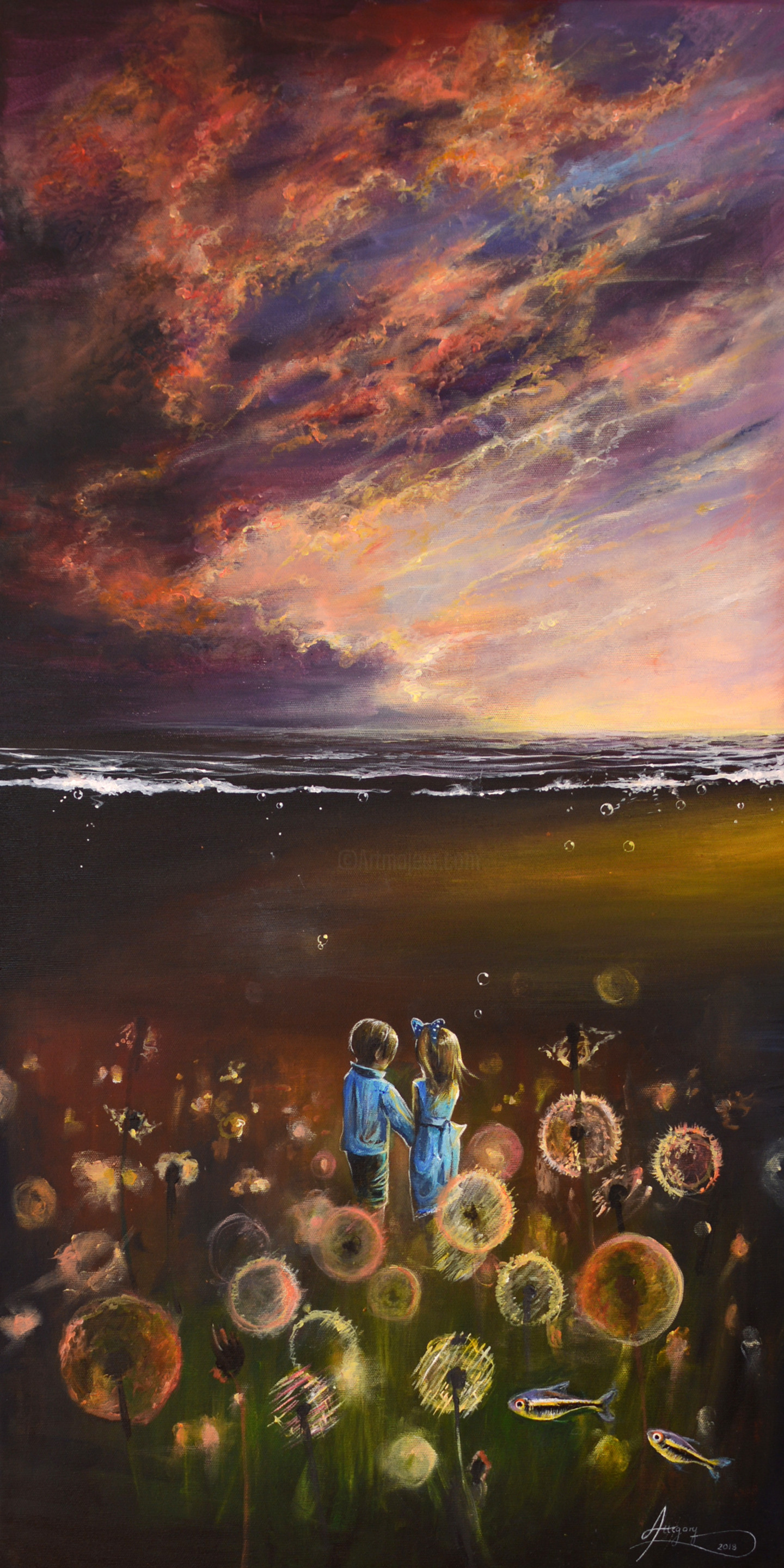 Stay, Painting by Agata Buczek Artmajeur