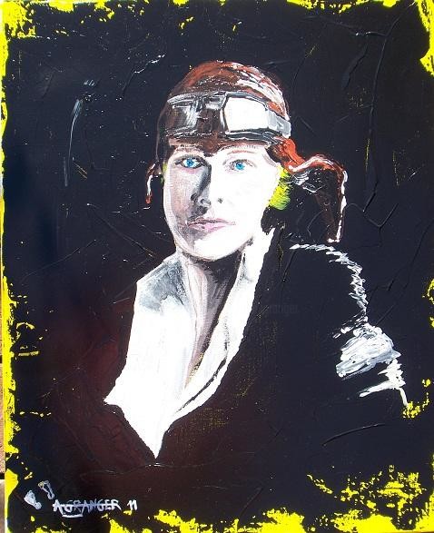 L Aviatrice Amelia Earhart 1ere Femme A Avoir Traverse L