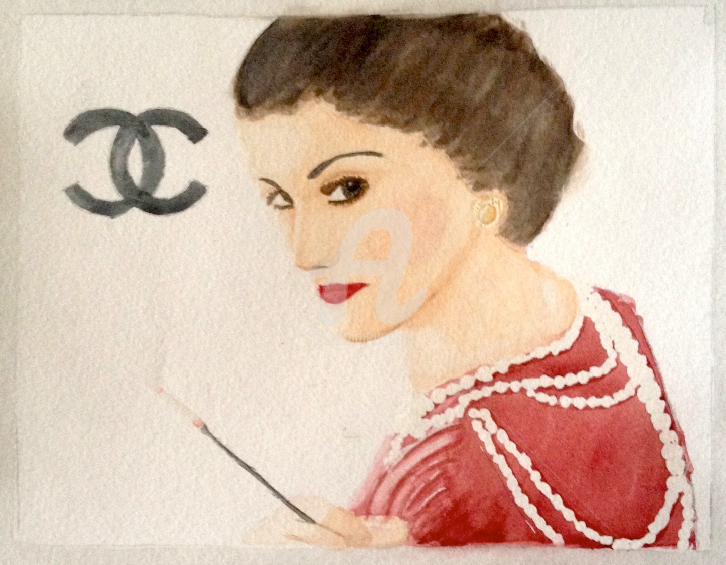 Portrait of Coco Chanel