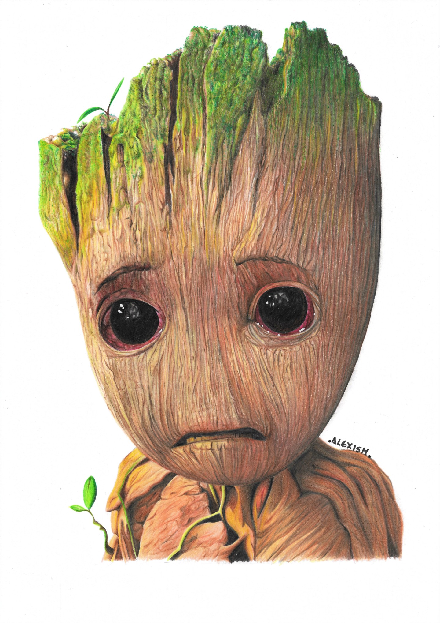 Groot, Dibujo por Alexis Arte | Artmajeur
