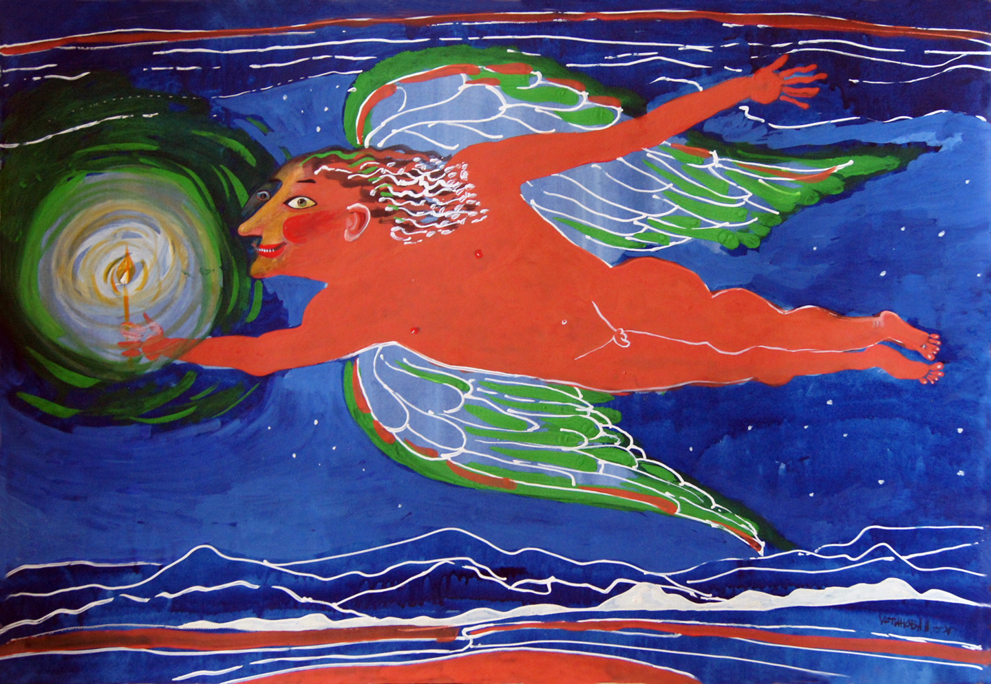 Light In The Dark, Drawing by Alexander Ustinoff Artmajeur