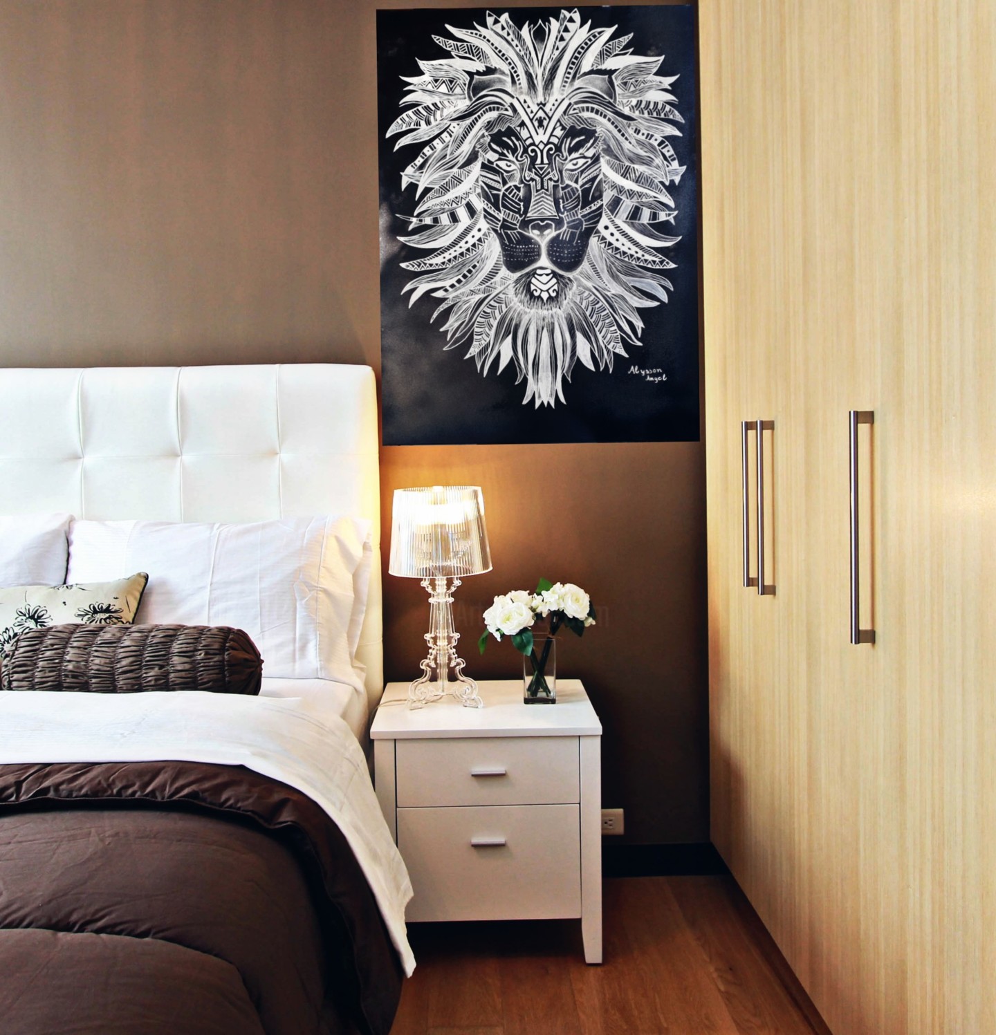 Leão Ornamental, Painting by Alysson Angel | Artmajeur