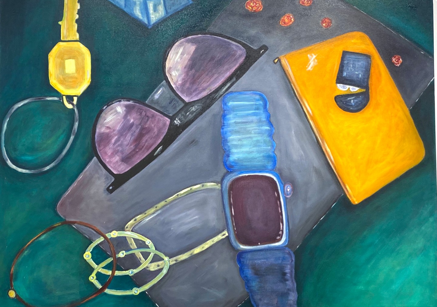 Loose Objects, Peinture par Angelo Dipietrantonio Artmajeur