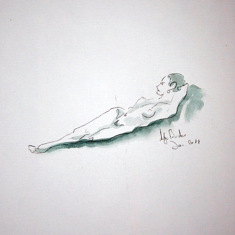 Akt Liegend Zeichnungen Von Antje Clara Bucker Artmajeur