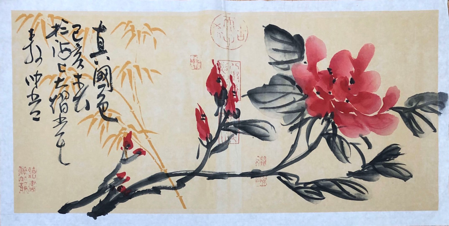 Au59-National Characteristics-Original A, Painting By Zhongwu 仲吾 | Artmajeur