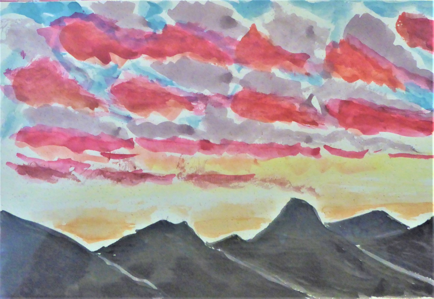 Nuages 10, Painting by Giulia Archer | Artmajeur