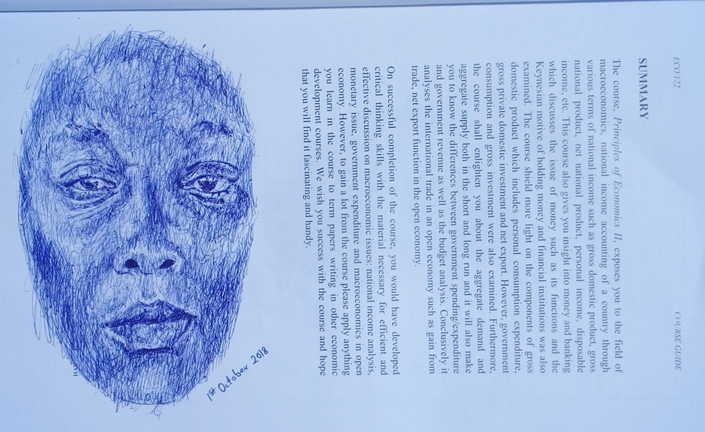 Original Ballpoint Pen Sketch Recycl, Drawing by Affordable Art