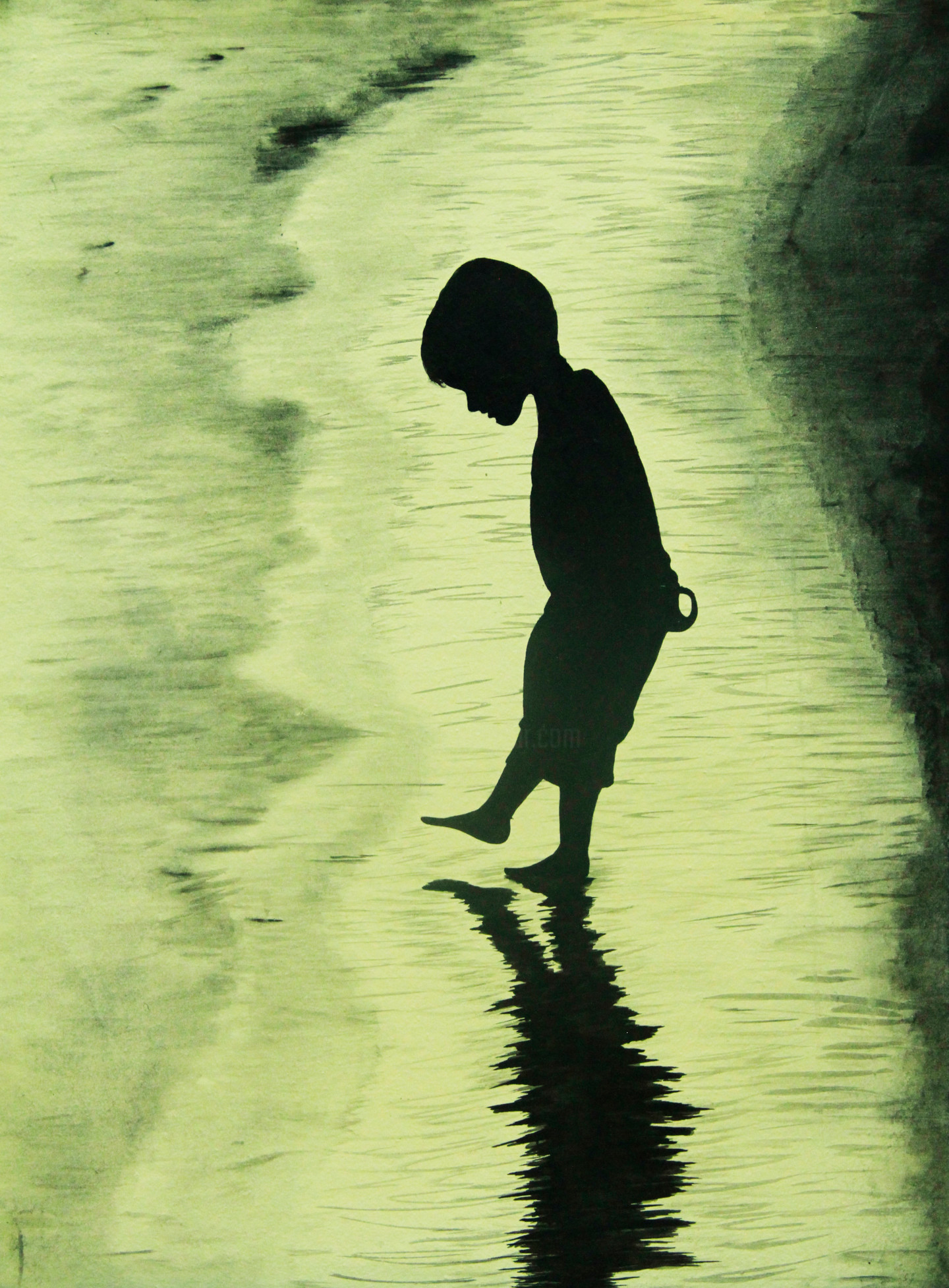 The Loneliness Painting by Artist Varun Tandon Artmajeur