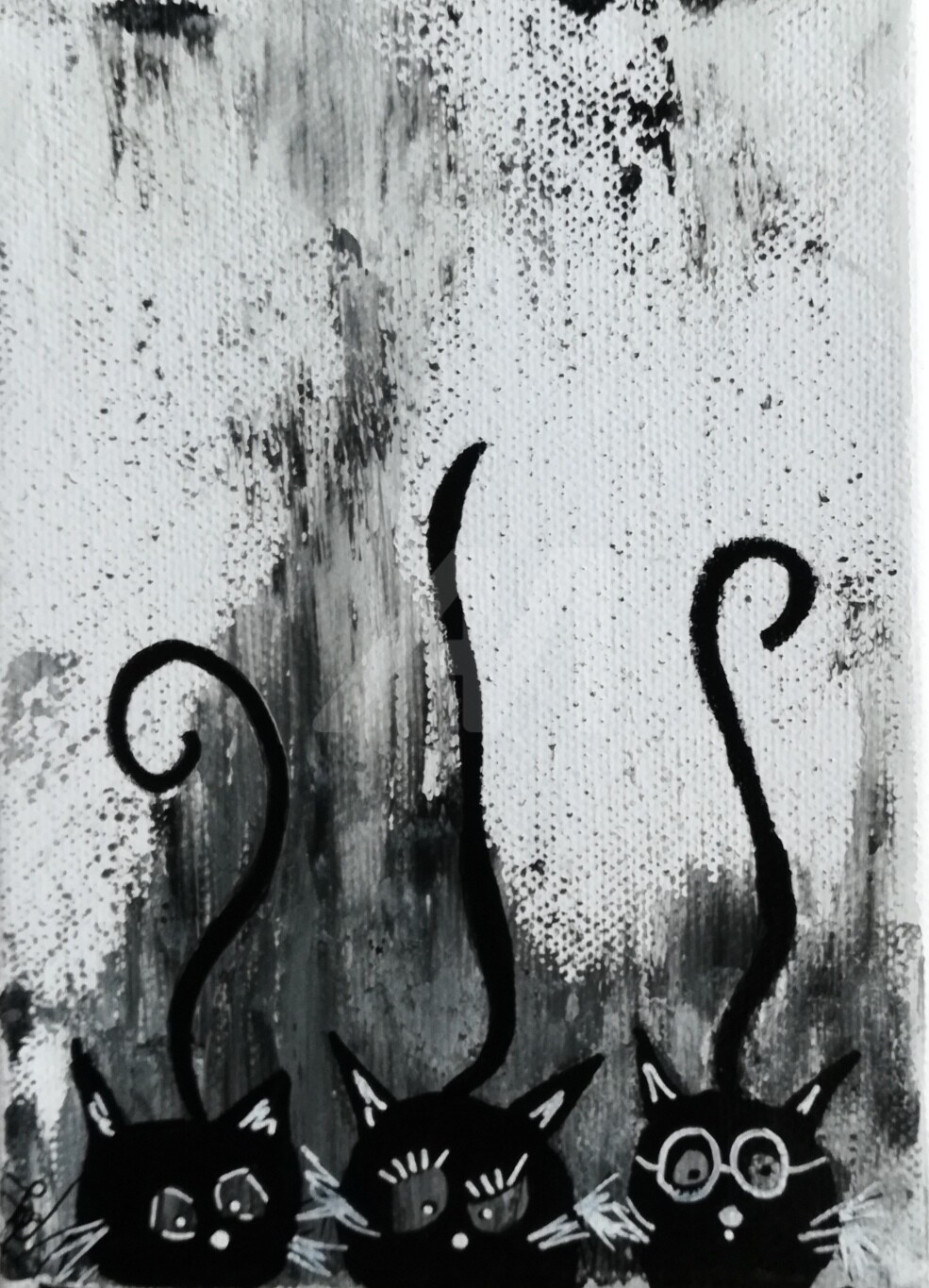 Chat Alors Painting By Aurore Franc Artmajeur Chat Alors Painting By Aurore Franc Artmajeur