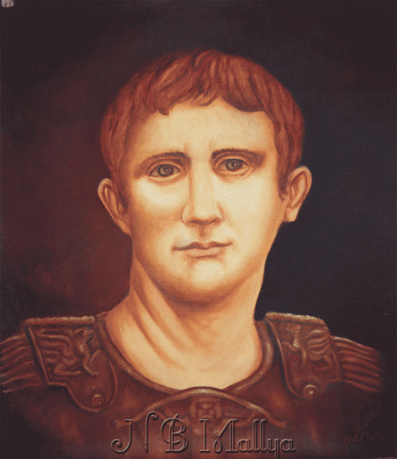 Октавиан август рисунок