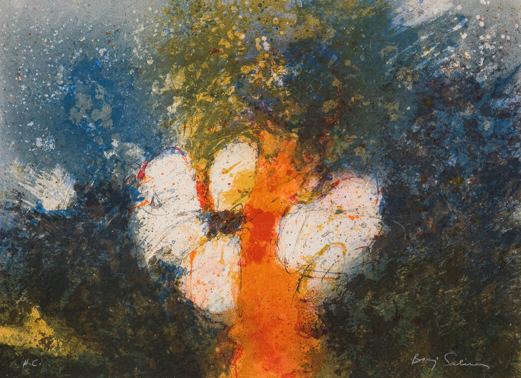 Insoldable Ii Etching On Guarro Paper, Printmaking by Baruj Salinas Artmajeur