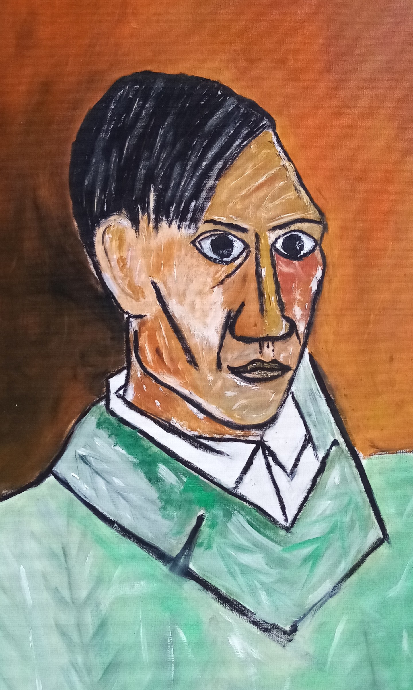 Pablo Picasso Self Portrait, Painting ...