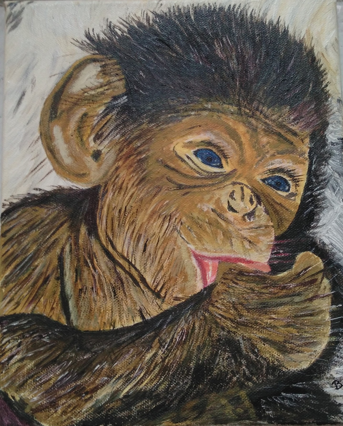 Bebe Singe Painting By Brigitte Didier Biche Artmajeur Bebe Singe Painting By Brigitte Didier Biche Artmajeur